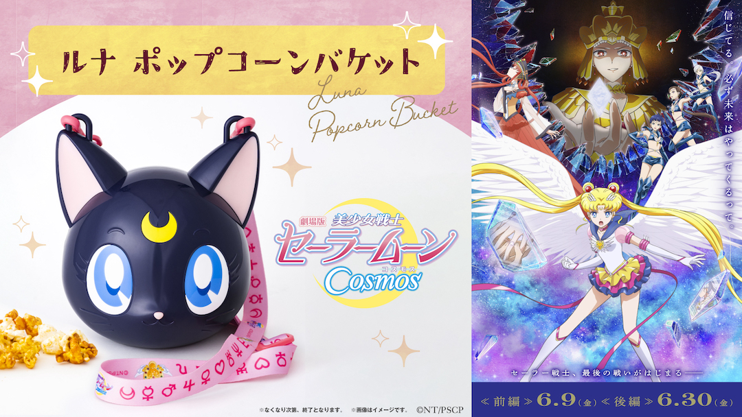 美少女戦士セーラームーン ルナ ポップコーンバケット